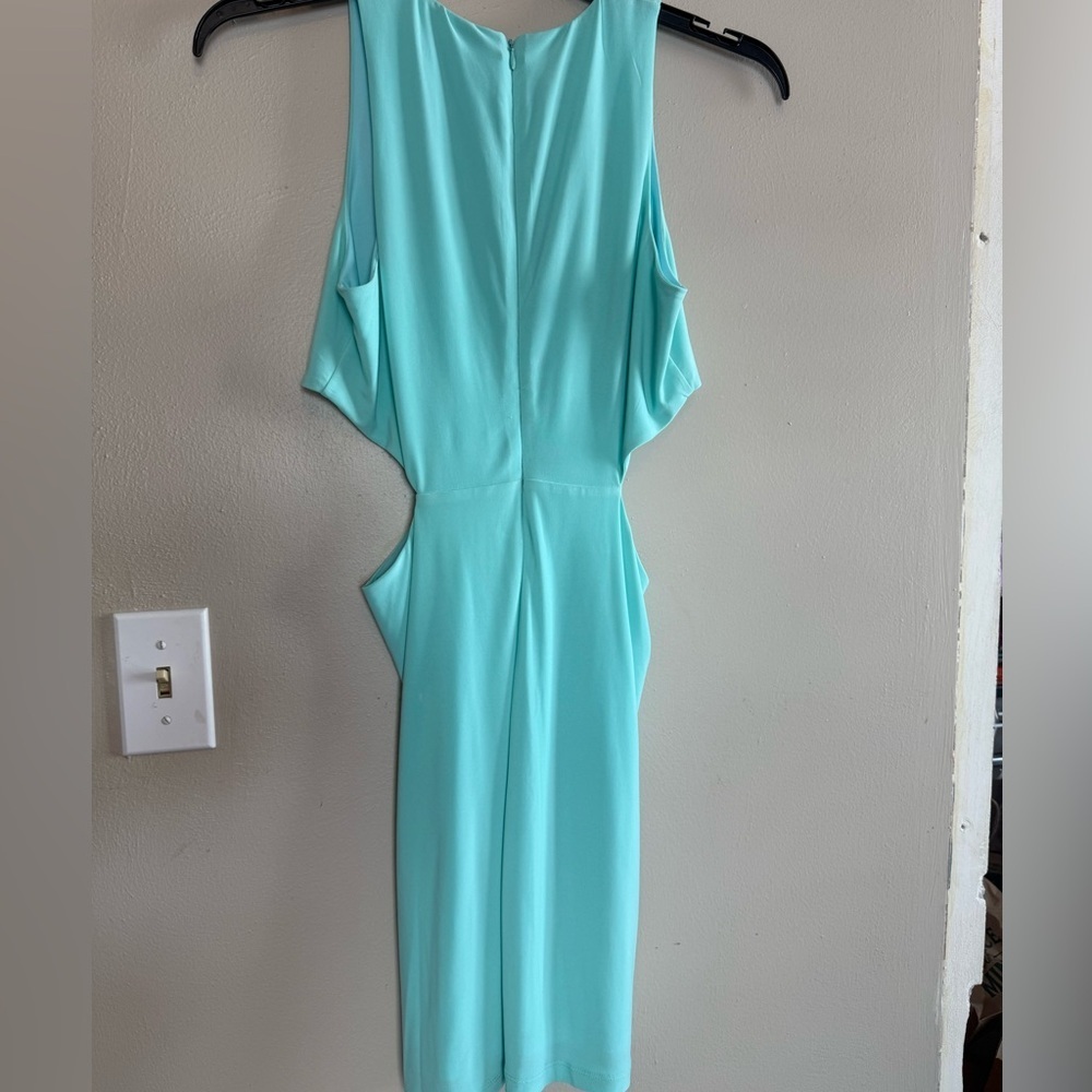 NWT BCBG baby blue cut out dress - Picture 4 of 6
